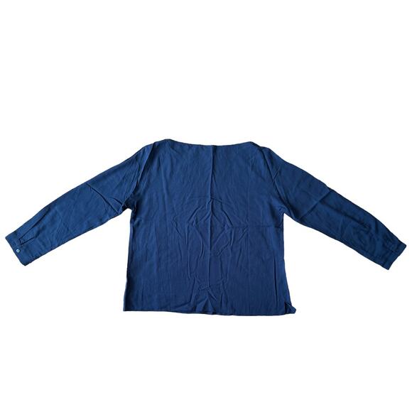 UNIQLO Navy Long Sleeve Top, large - Picture 3 of 6